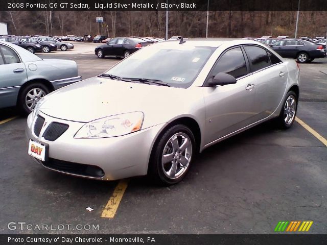2008 Pontiac G6 GT Sedan in Liquid Silver Metallic