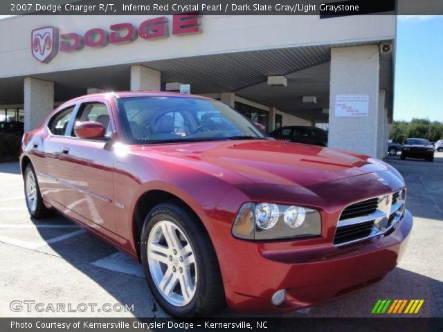 2007 Dodge Charger R/T in Inferno Red Crystal Pearl