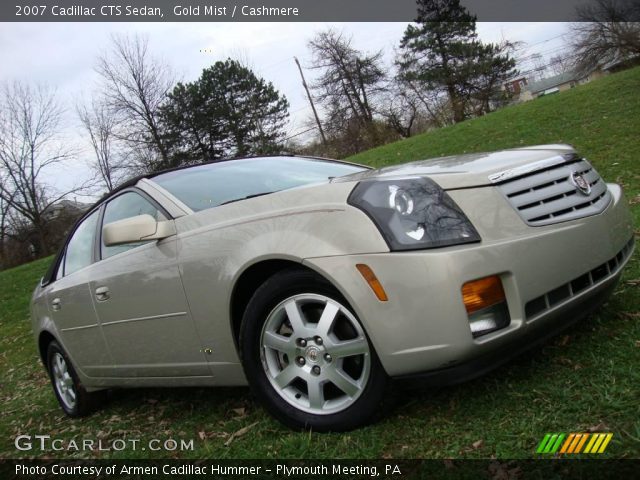 2007 Cadillac CTS Sedan in Gold Mist