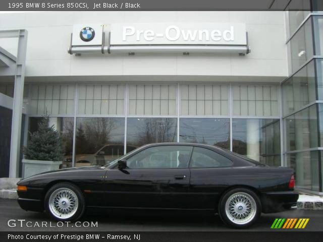 1995 BMW 8 Series 850CSi in Jet Black