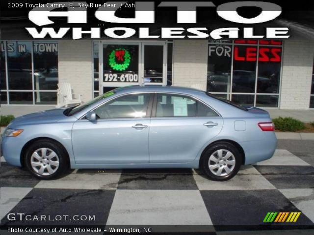 2009 Toyota Camry LE in Sky Blue Pearl
