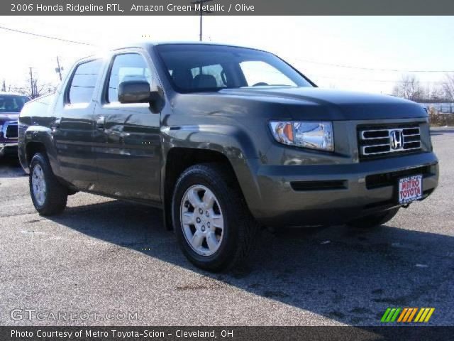 2006 Honda Ridgeline RTL in Amazon Green Metallic