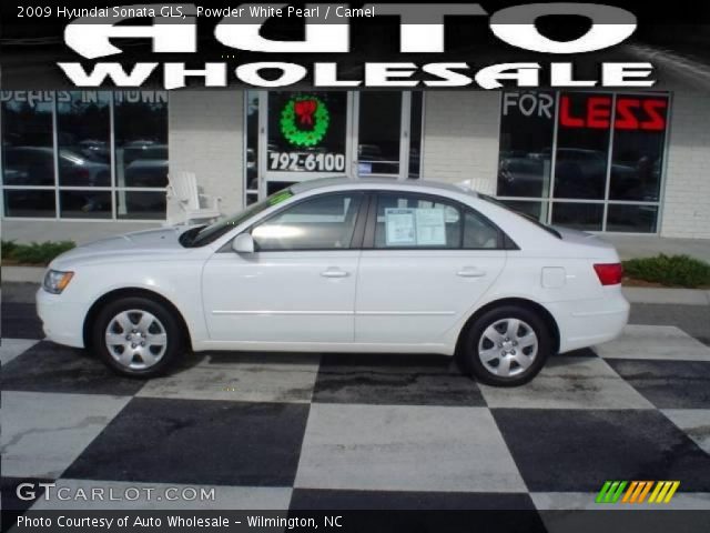 2009 Hyundai Sonata GLS in Powder White Pearl
