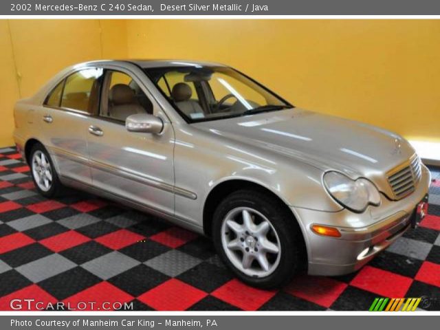 2002 Mercedes-Benz C 240 Sedan in Desert Silver Metallic