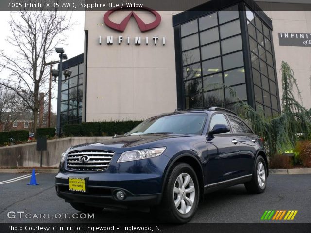 2005 Infiniti FX 35 AWD in Sapphire Blue