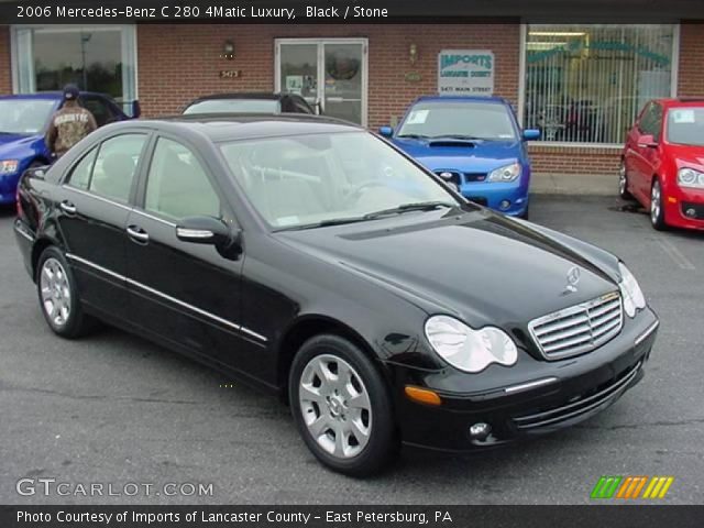 2006 Mercedes-Benz C 280 4Matic Luxury in Black