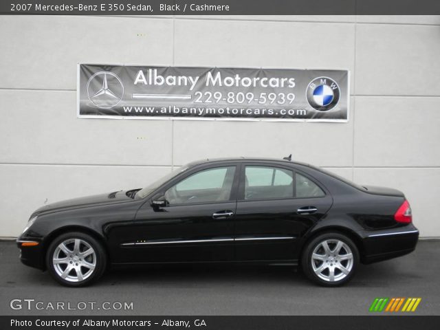 2007 Mercedes-Benz E 350 Sedan in Black