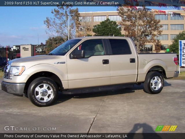 2009 Ford F150 XLT SuperCrew in Pueblo Gold Metallic