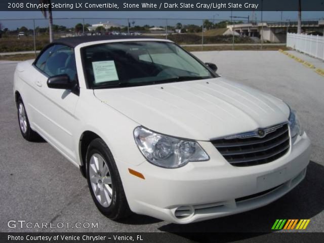 2008 Chrysler Sebring LX Convertible in Stone White