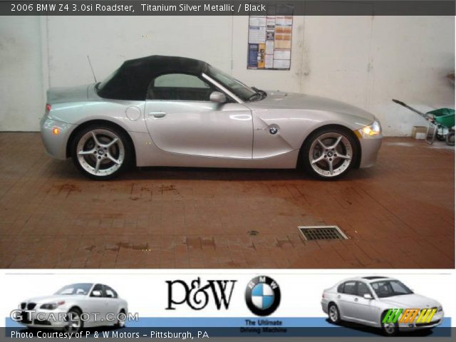 2006 BMW Z4 3.0si Roadster in Titanium Silver Metallic