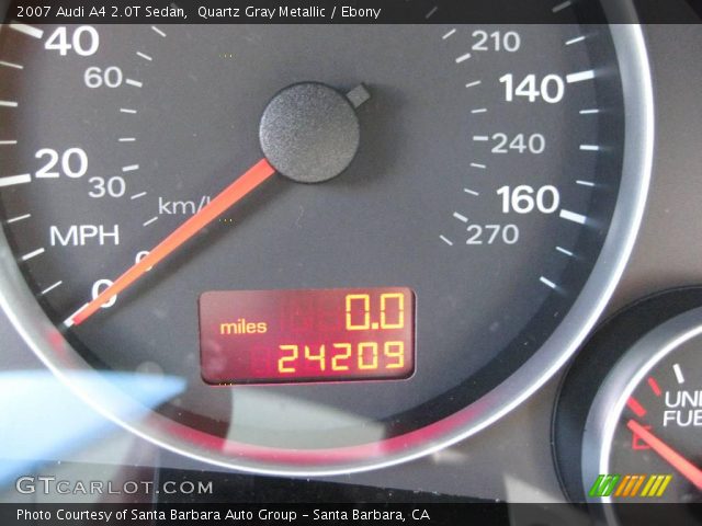 2007 Audi A4 2.0T Sedan in Quartz Gray Metallic