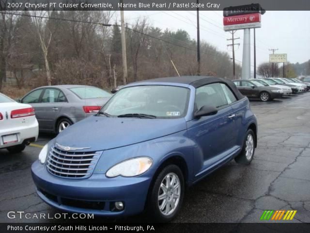 2007 Chrysler PT Cruiser Convertible in Marine Blue Pearl