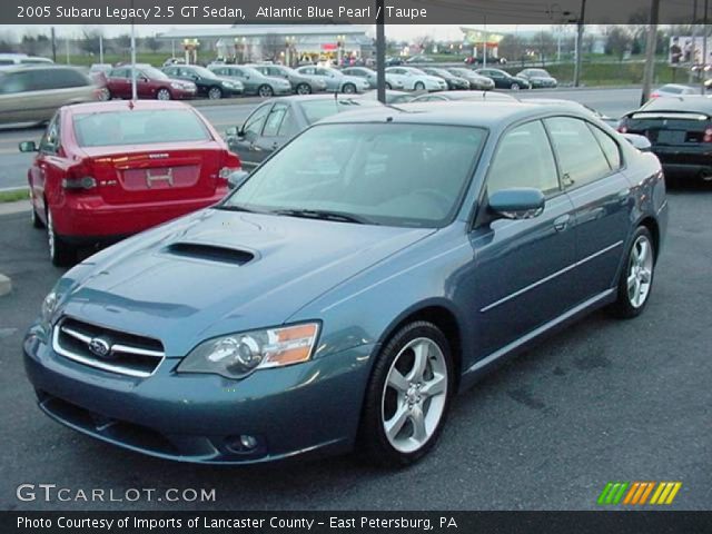 2005 Subaru Legacy 2.5 GT Sedan in Atlantic Blue Pearl