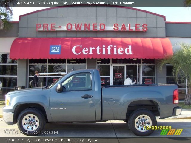 2007 GMC Sierra 1500 Regular Cab in Stealth Gray Metallic