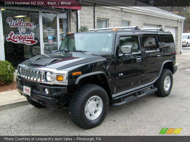 2004 Hummer H2 SUV in Black