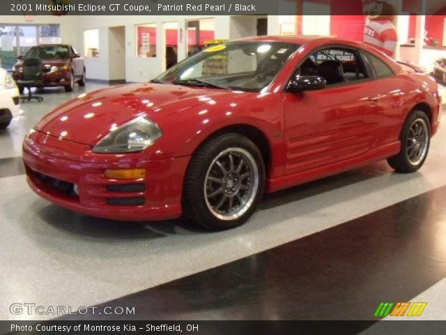 2001 Mitsubishi Eclipse GT Coupe in Patriot Red Pearl