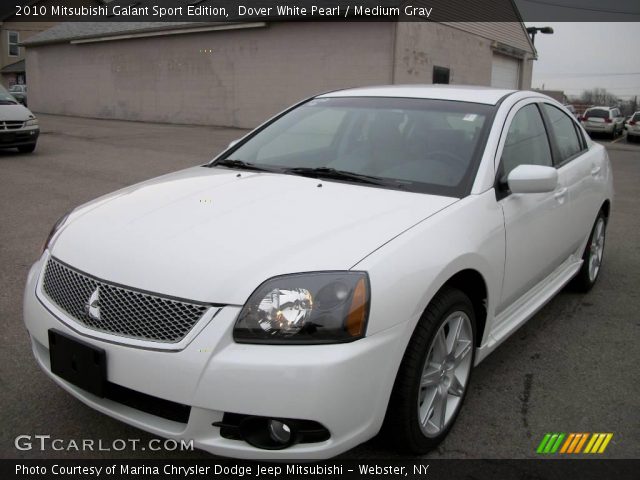 2010 Mitsubishi Galant Sport Edition in Dover White Pearl