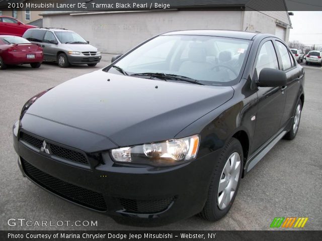 2010 Mitsubishi Lancer DE in Tarmac Black Pearl