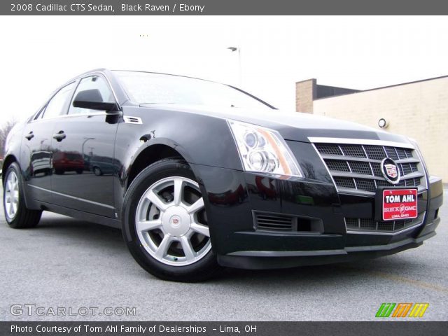 2008 Cadillac CTS Sedan in Black Raven