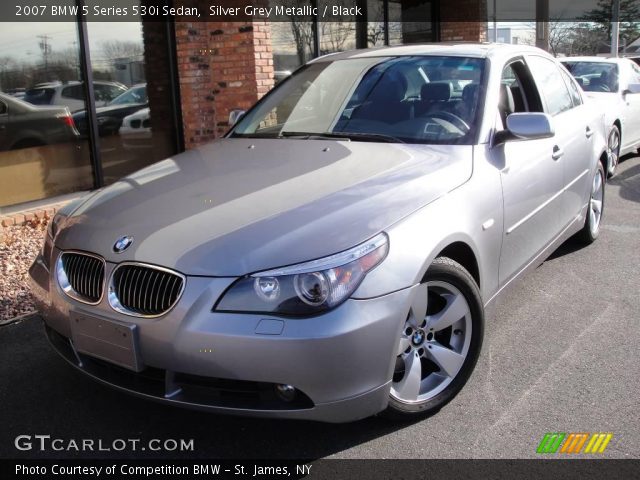 2007 BMW 5 Series 530i Sedan in Silver Grey Metallic
