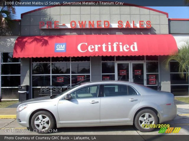 2008 Chevrolet Malibu LS Sedan in Silverstone Metallic