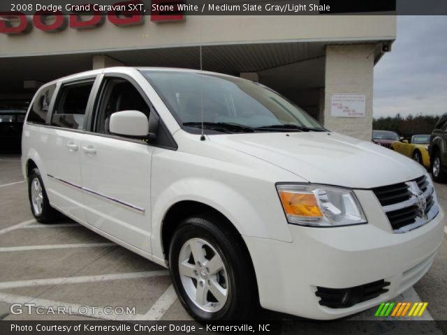 2008 Dodge Grand Caravan SXT in Stone White