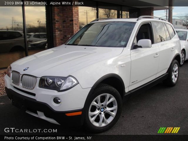 2009 BMW X3 xDrive30i in Alpine White