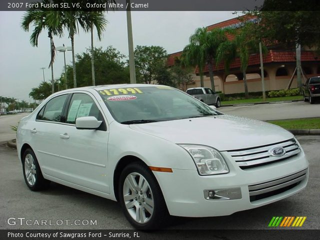 2007 Ford Fusion SEL V6 in Oxford White