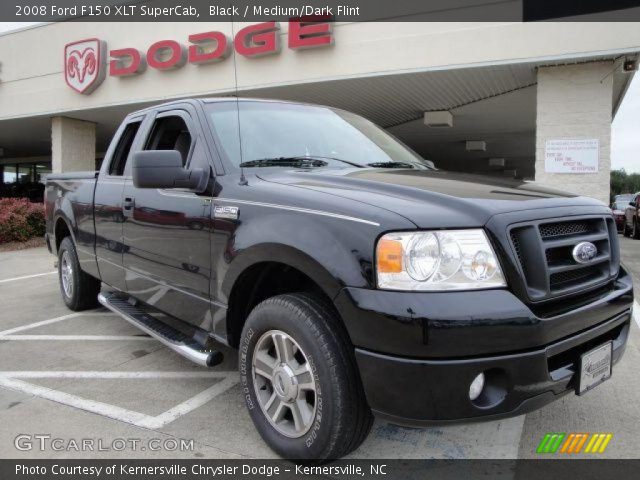 2008 Ford F150 XLT SuperCab in Black