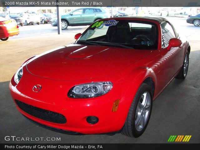 2008 Mazda MX-5 Miata Roadster in True Red