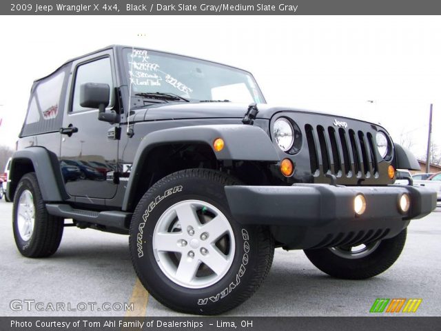 2009 Jeep Wrangler X 4x4 in Black
