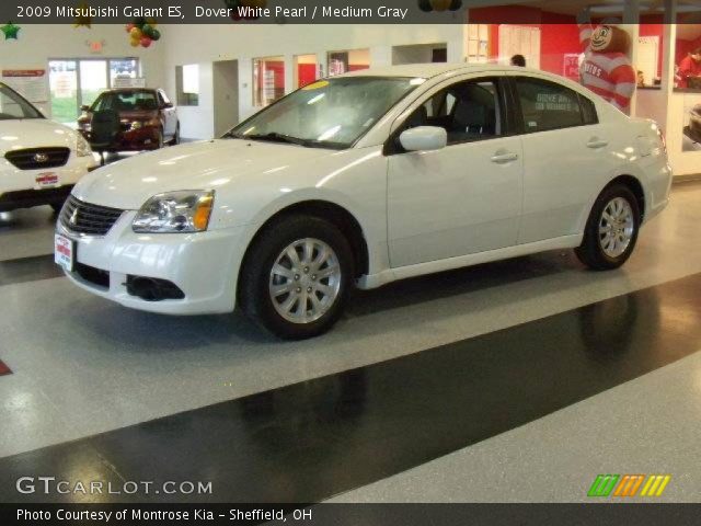 2009 Mitsubishi Galant ES in Dover White Pearl