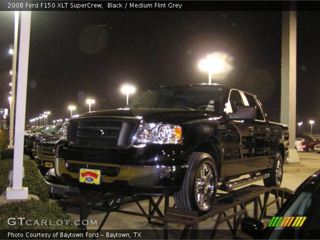 2008 Ford F150 XLT SuperCrew in Black