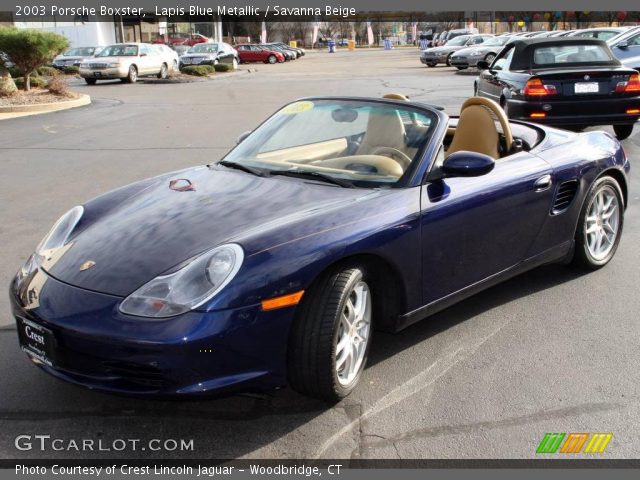 2003 Porsche Boxster  in Lapis Blue Metallic