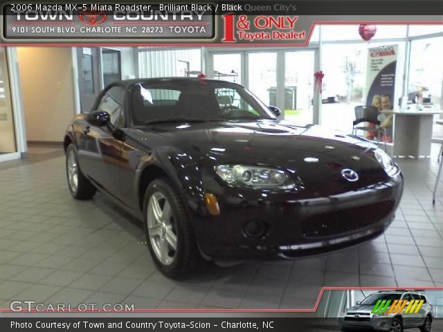 2006 Mazda MX-5 Miata Roadster in Brilliant Black