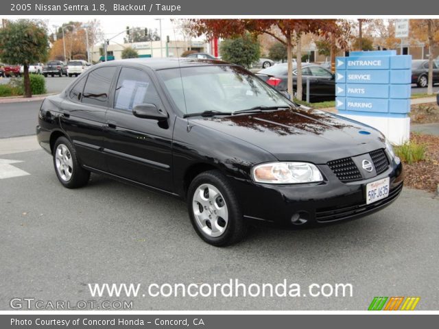 2005 Nissan Sentra 1.8 in Blackout