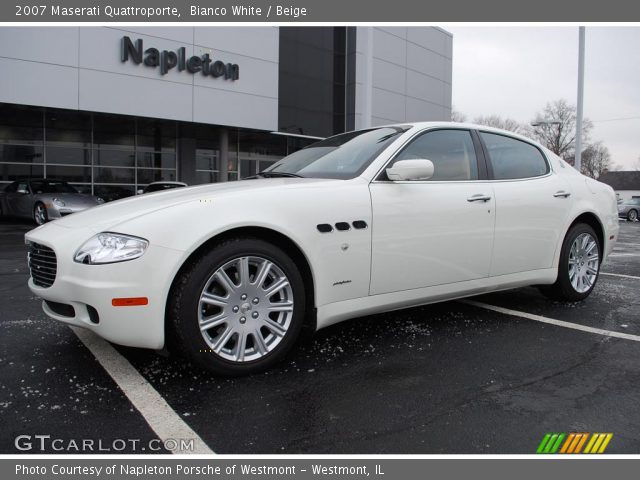 2007 Maserati Quattroporte  in Bianco White