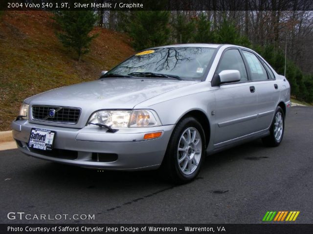 2004 Volvo S40 1.9T in Silver Metallic