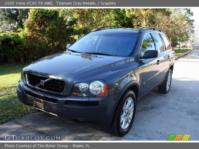 2005 Volvo XC90 T6 AWD in Titanium Gray Metallic