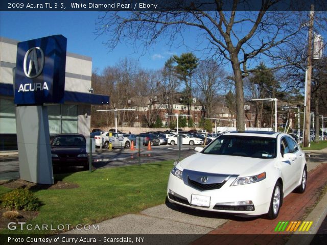 2009 Acura TL 3.5 in White Diamond Pearl