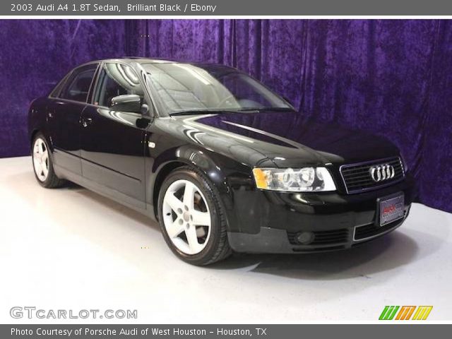 2003 Audi A4 1.8T Sedan in Brilliant Black