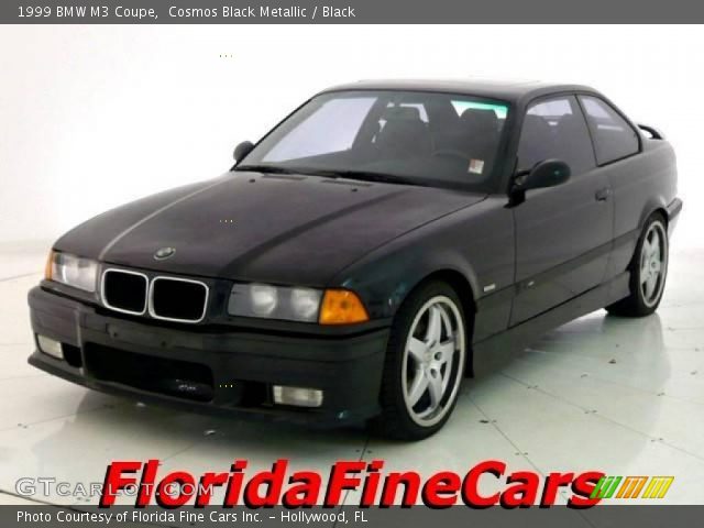 1999 BMW M3 Coupe in Cosmos Black Metallic