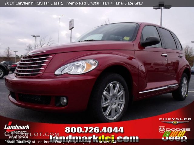 2010 Chrysler PT Cruiser Classic in Inferno Red Crystal Pearl