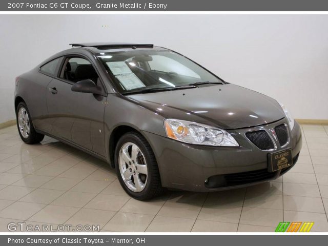 2007 Pontiac G6 GT Coupe in Granite Metallic