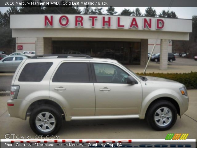 2010 Mercury Mariner I4 4WD in Gold Leaf Metallic