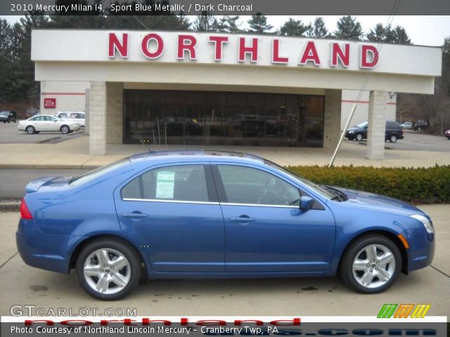 2010 Mercury Milan I4 in Sport Blue Metallic