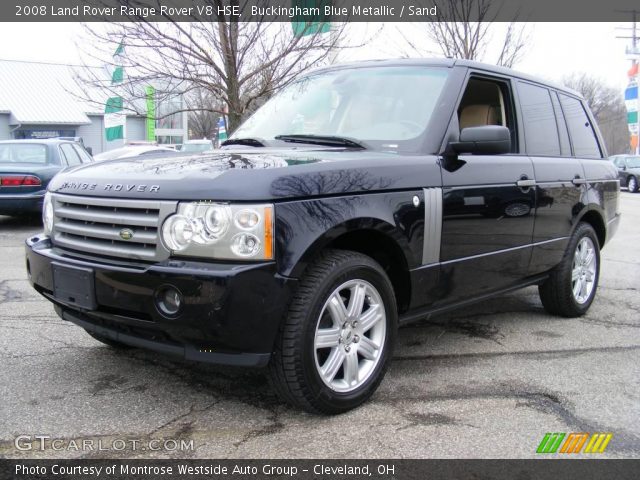 2008 Land Rover Range Rover V8 HSE in Buckingham Blue Metallic