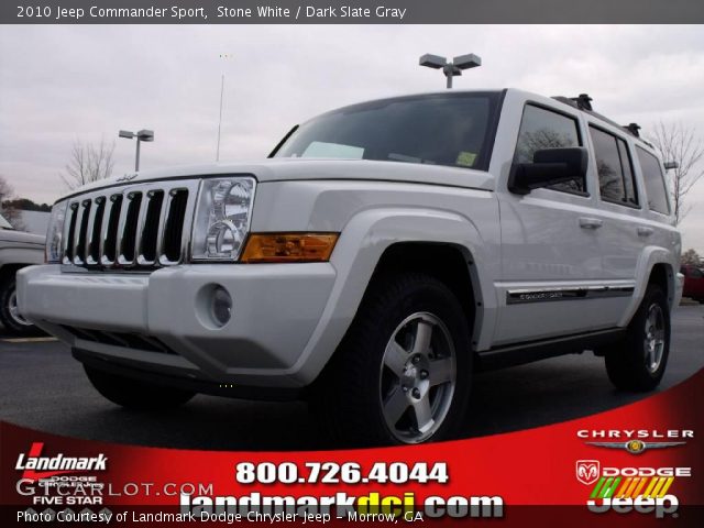 2010 Jeep Commander Sport in Stone White