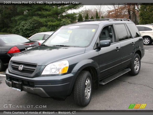 2005 Honda Pilot EX-L 4WD in Sage Brush Pearl