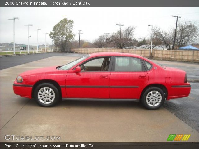 2000 Chevrolet Impala  in Torch Red